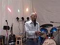 Darrell Hawkins accepting lifetime achievement award